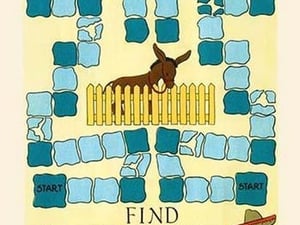 Find the Donkey by Elaine Ends - Art Print