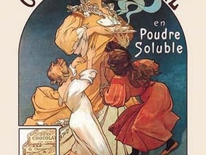 Chocolat Ideal by Alphonse Mucha - Art Print