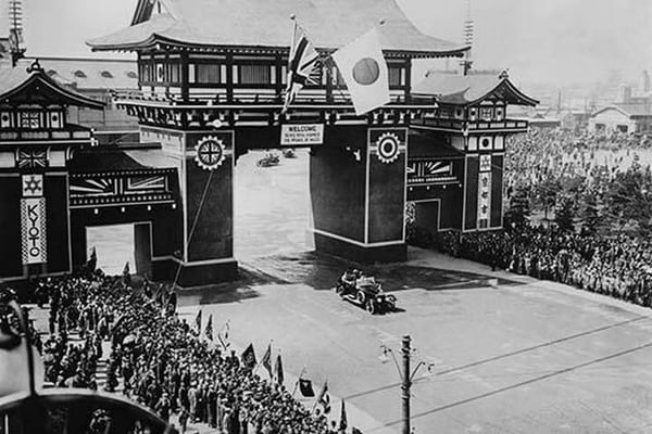 Prince of Wales Motorcade Visits Kyoto