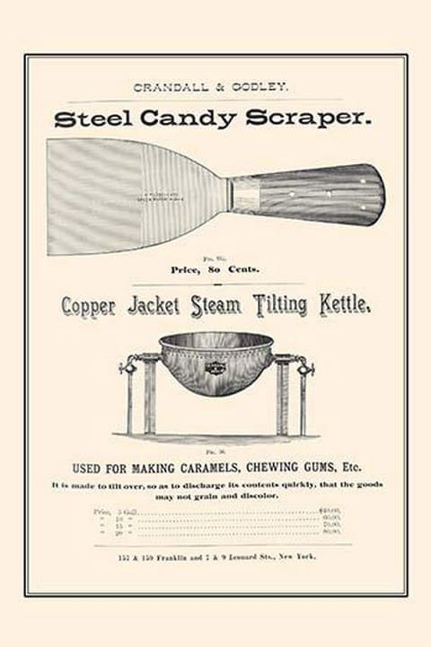 Steel Candy Scraper - Art Print