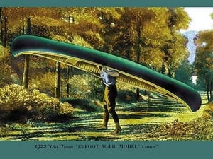 15 Foot 50 Lb. Model Canoe - Art Print