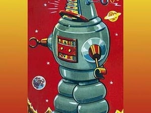 Planet Robot - Art Print