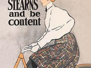 Ride a Stearns and Be Content by Edward Penfield - Art Print