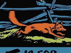 F is for Fox by Charles Buckles Falls - Art Print