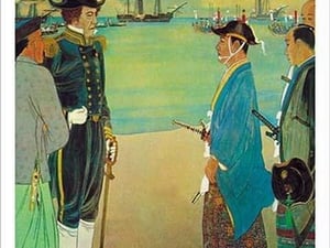 Commodore Perry - Opening Up Japan - Art Print