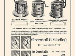 Charles W. Packer's Ice Cream Freezers - Art Print