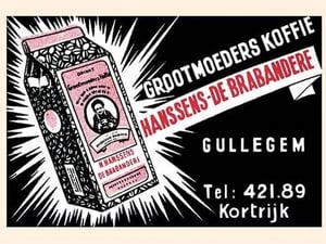 Grootmoeders Koffie Hanssens-De Brabanderie - Art Print