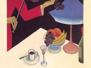 Rosatsch: Cafe -Restaurant - Tea Room - Hotel - Art Print