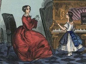 One more Time at the Piano by Charles Butler - Art Print