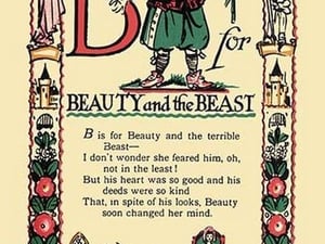 B for Beauty and the Beast by Tony Sarge - Art Print