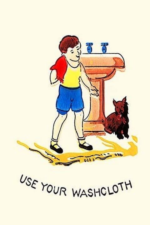 Use Your Washcloth - Art Print