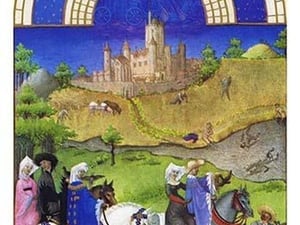 Le Tres Riches Heures du Duc de Berry - August by Paul