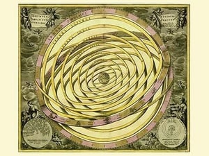Orbium Planenarum by Andreas Cellarius - Art Print