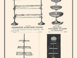 Ornamental Window Stands - Art Print