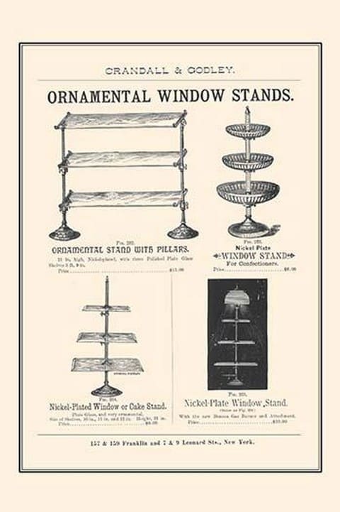 Ornamental Window Stands - Art Print
