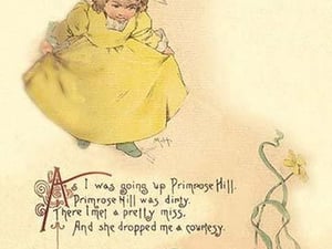 As I Was Going Up Primrose Hill by Maud Humphrey - Art Print
