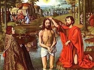 Baptism of Christ by Jacques-Louis David - Art Print