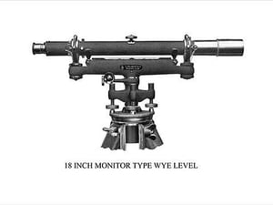 18 Inch Monitor Type Wye Level - Art Print