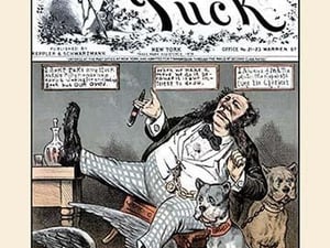 Puck Magazine: 'The Public Be Damned' by Frederick Burr Opper - Art Print