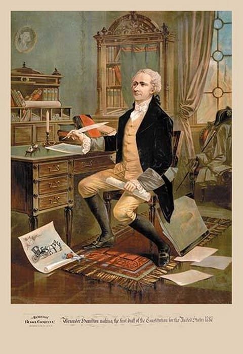 Alexander Hamilton - Art Print