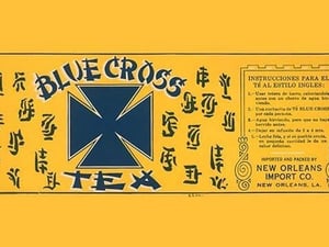Blue Cross Tea - Art Print