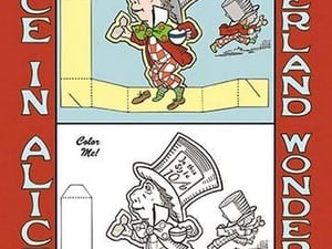 Alice in Wonderland: The Mad Hatter - Color Me! by John Tenniel - Art Print