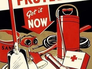 Air Raid Protection by Johnson Zebedee - Art Print