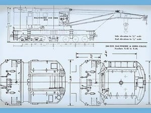 B & O Railroad #2 - Art Print