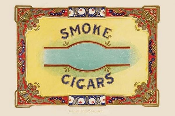 Smoke Cigars by C.B. Henschmel - Art Print