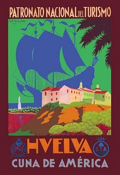 Huelva by Romero Diaz Jara - Art Print