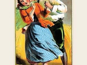Stolen Kisses by Calvert lithography #2 - Art Print