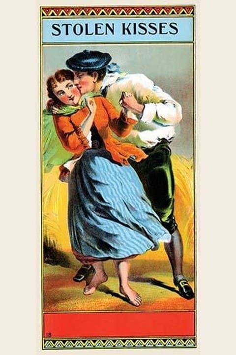Stolen Kisses by Calvert lithography #2 - Art Print