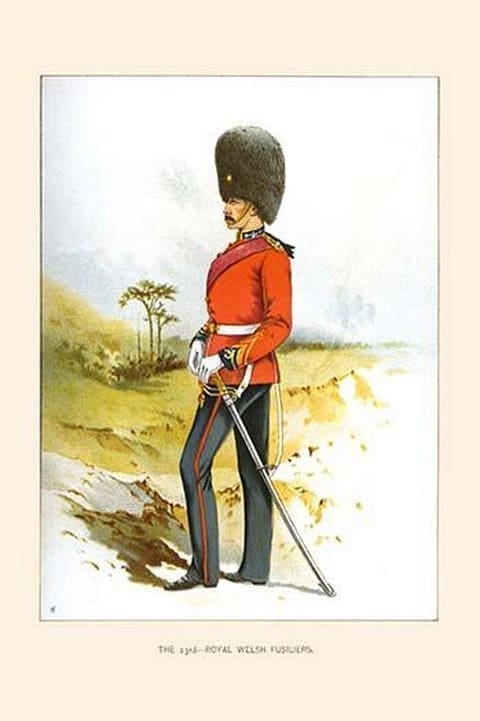 23rd Royal Fusiliers by Walter Richards - Art Print
