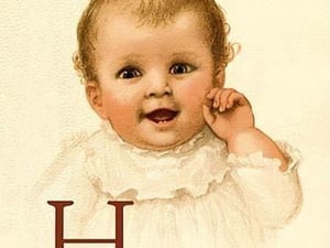Baby Face H by Ida Waugh - Art Print