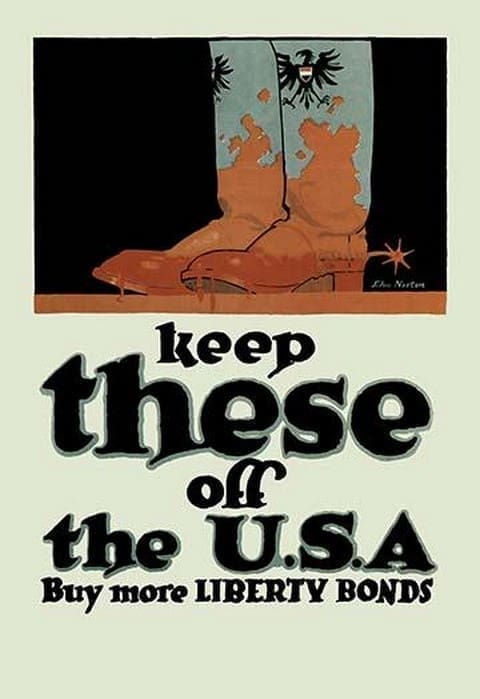 Keep These Off The USA - Art Print