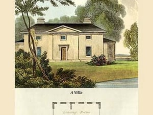 A Villa #2 by J. B. Papworth - Art Print