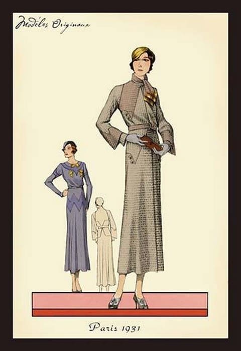 Modeles Originaur: A Conservative Look by Atelier Bachroitz - Art Print
