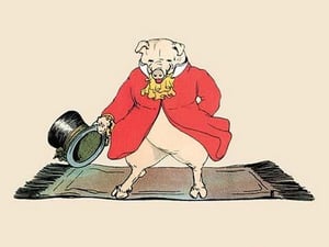 The Rich Pig by Frances Beem - Art Print