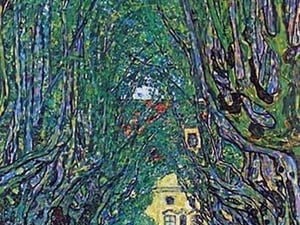 Way to the Park by Gustav Klimt - Art Print