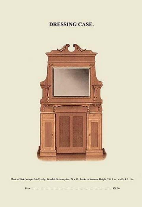 Barber's Dressing Case - Art Print