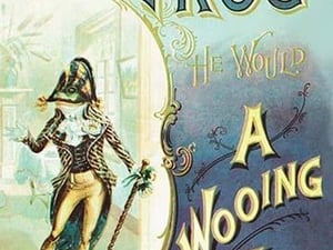 A Frog: A Wooing Go - Art Print