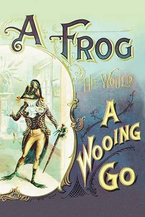 A Frog: A Wooing Go - Art Print
