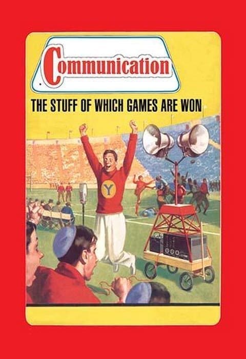 Communication by Wilbur Pierce - Art Print