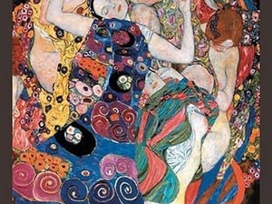 The Embrace by Gustave Klimt - Art Print