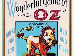 The Wonderful Game of Oz - Cowardly Lion by John R. Neill - Art Print