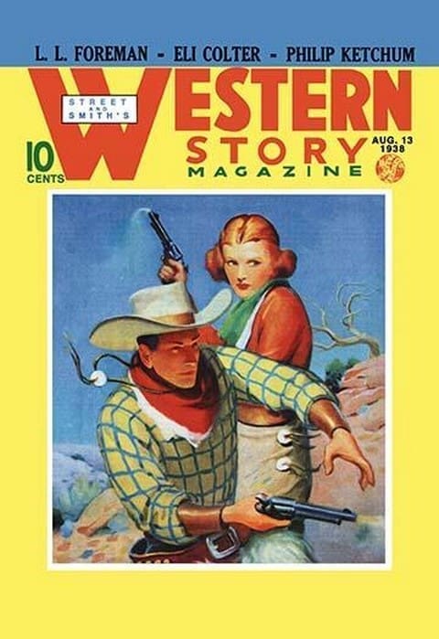 Western Story Magazine: They Ruled the West - Art Print