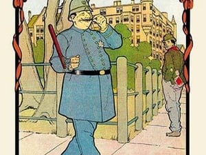 The Policeman by H.O. Kennedy - Art Print