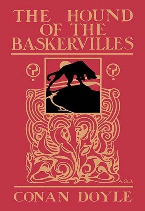 The Hound of the Baskervilles #3 (book cover) - Art Print