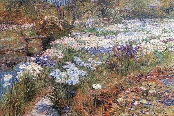 Water Garden by Frederick Childe Hassam - Art Print