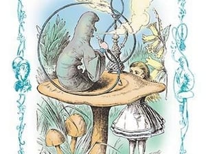 Alice in Wonderland: Advice from a Caterpillar by John Tenniel - Art Print